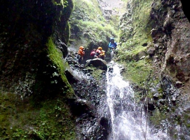 Preparando el descenso